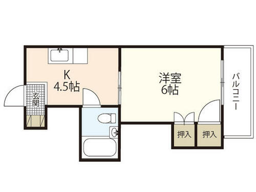 同じ建物の物件間取り写真 - ID:234023174508