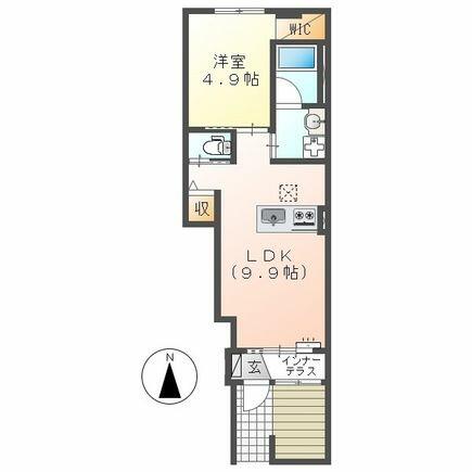 同じ建物の物件間取り写真 - ID:223032302371