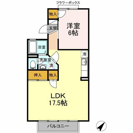 同じ建物の物件間取り写真 - ID:240026546382