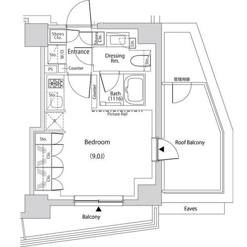 同じ建物の物件間取り写真 - ID:213101920258