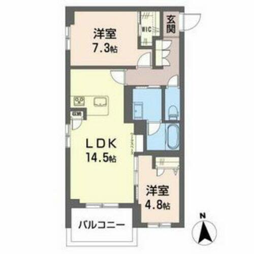 同じ建物の物件間取り写真 - ID:216001950773