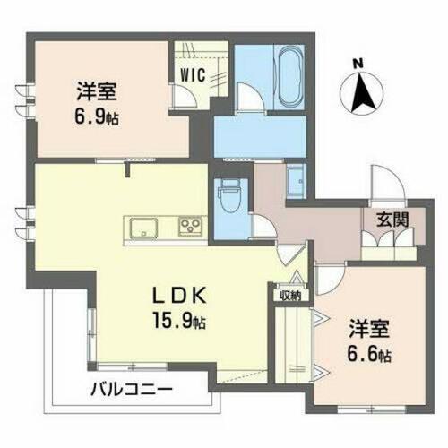 同じ建物の物件間取り写真 - ID:216001951427