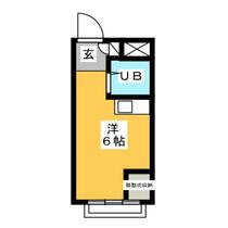 マツヤマンション  ｜ 東京都清瀬市松山２丁目（賃貸マンション1R・4階・15.80㎡） その2