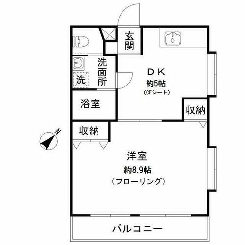 同じ建物の物件間取り写真 - ID:213102768684