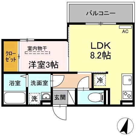 同じ建物の物件間取り写真 - ID:240026988341