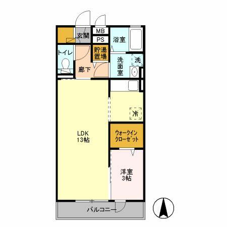 同じ建物の物件間取り写真 - ID:213102627376