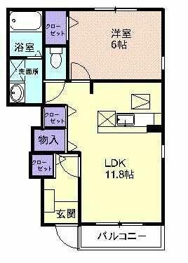 同じ建物の物件間取り写真 - ID:211046886529