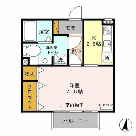 同じ建物の物件間取り写真 - ID:212042146849