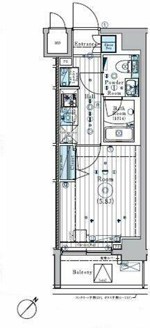 同じ建物の物件間取り写真 - ID:214055855076