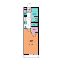 ヴィラ原木中山 116 ｜ 千葉県市川市高谷２丁目（賃貸マンション1K・1階・26.08㎡） その2