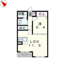 滋賀県守山市金森町（賃貸マンション1LDK・3階・40.00㎡） その2