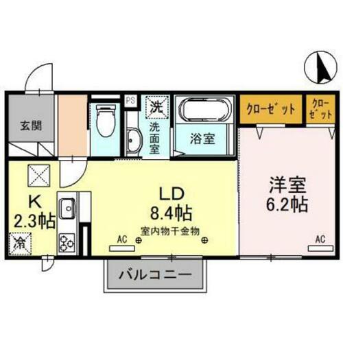 同じ建物の物件間取り写真 - ID:210002693279