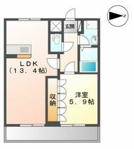 Ｈｅｒｂａ　Ｐａｌａｃｅ  ｜ 千葉県旭市鎌数（賃貸アパート1LDK・2階・44.63㎡） その2
