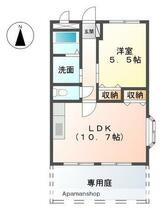 愛知県西春日井郡豊山町大字豊場（賃貸アパート1LDK・1階・41.04㎡） その2