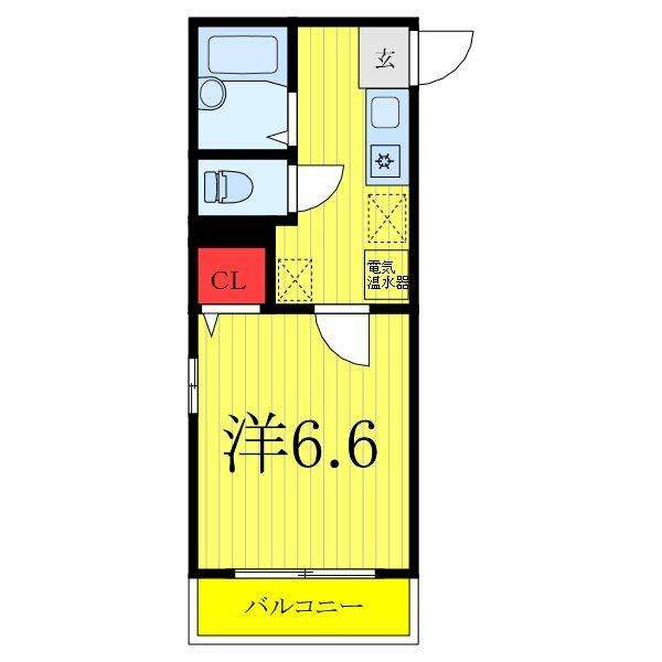 ボー・アステール氷川台 101｜東京都練馬区氷川台４丁目(賃貸マンション1K・1階・23.21㎡)の写真 その2