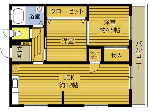 同じ建物の物件間取り写真 - ID:244003925911