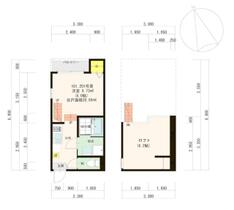 プルミエール  ｜ 福岡県福岡市東区香住ヶ丘３丁目（賃貸アパート1K・1階・20.85㎡） その2