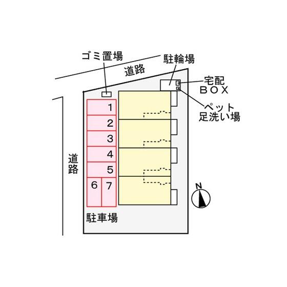 画像7:駐車場