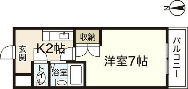 メゾン増井｜広島県広島市安佐南区西原２丁目(賃貸マンション1K・3階・19.02㎡)の写真 その2