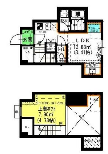 同じ建物の物件間取り写真 - ID:223029929298