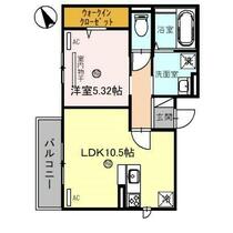 セレッソ 301 ｜ 滋賀県草津市草津町（賃貸アパート1LDK・3階・41.28㎡） その2