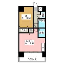 Ｌａ　Ｄｏｕｃｅｕｒ山王  ｜ 愛知県名古屋市中川区山王１丁目（賃貸マンション1LDK・4階・36.21㎡） その2