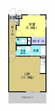 同じ建物の物件間取り写真 - ID:246005414057