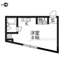 ＤＥＵＸ　ＢＬＡＭＣＨＥ 505 ｜ 京都府京都市西京区山田車塚町（賃貸マンション1R・5階・20.62㎡） その2