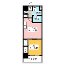 プラウランド堀田  ｜ 愛知県名古屋市瑞穂区堀田通７丁目（賃貸マンション1LDK・6階・33.00㎡） その2