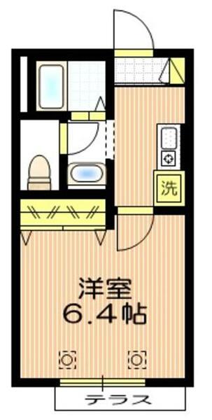 ドミールアッシュ 103｜東京都北区赤羽北３丁目(賃貸マンション1K・1階・22.14㎡)の写真 その2