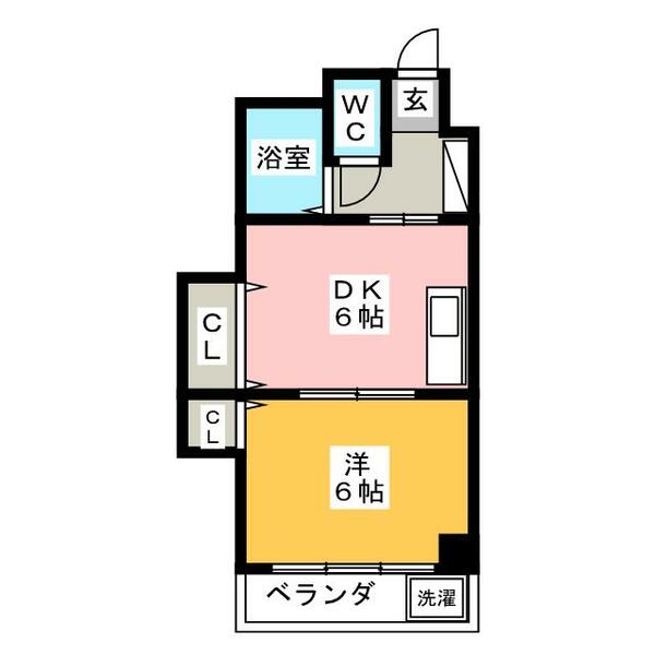 アベマンション 303｜東京都新宿区大久保２丁目(賃貸マンション1LDK・3階・31.46㎡)の写真 その2