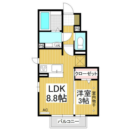 同じ建物の物件間取り写真 - ID:220003023501