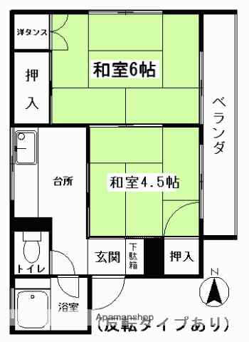 同じ建物の物件間取り写真 - ID:207001164043