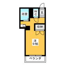 グランヴィア庄内  ｜ 愛知県名古屋市西区庄内通３丁目（賃貸マンション1R・2階・24.56㎡） その2