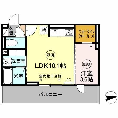 同じ建物の物件間取り写真 - ID:240026567526