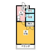 シティライフ藤ヶ丘南１号館  ｜ 愛知県名古屋市名東区照が丘（賃貸マンション1K・3階・24.18㎡） その2