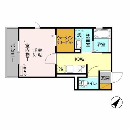 同じ建物の物件間取り写真 - ID:212042187845