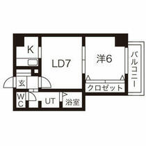 ツリートップ豊平 201 ｜ 北海道札幌市豊平区豊平四条３丁目（賃貸マンション1LDK・2階・36.89㎡） その2