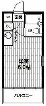 兵庫県尼崎市武庫之荘１丁目（賃貸マンション1R・3階・14.84㎡） その2