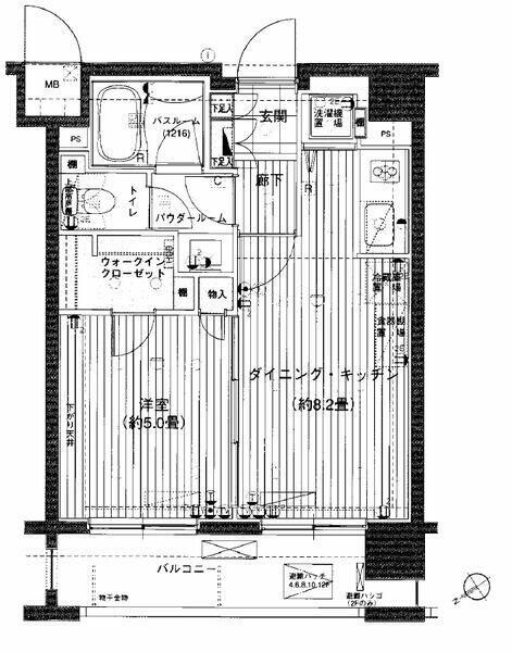 ＬＡ．スイート上野｜東京都台東区北上野１丁目(賃貸マンション1DK・4階・34.71㎡)の写真 その2