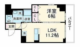 ムーンヒルズ大阪  ｜ 大阪府東大阪市菱屋西１丁目（賃貸マンション1LDK・10階・41.10㎡） その2