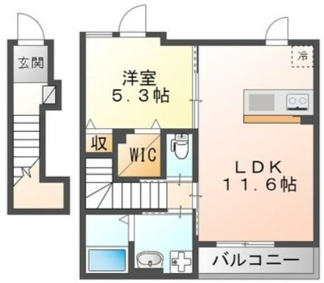 同じ建物の物件間取り写真 - ID:234023787049