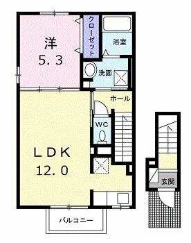 同じ建物の物件間取り写真 - ID:234023765987