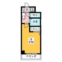 ハイツ原　ＰａｒｔⅡ  ｜ 愛知県名古屋市天白区原１丁目（賃貸マンション1K・5階・22.00㎡） その2