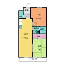 アビタマルフクⅡ  ｜ 愛知県名古屋市天白区原５丁目（賃貸マンション2LDK・2階・53.46㎡） その2