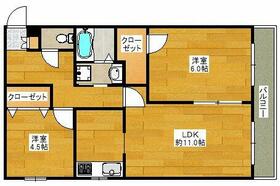 紙谷第２マンション  ｜ 大阪府吹田市江坂町５丁目（賃貸マンション2LDK・4階・56.70㎡） その2