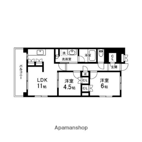 同じ建物の物件間取り写真 - ID:204004226672