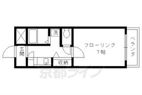 東方ビル 3-C ｜ 京都府京都市左京区田中西大久保町（賃貸マンション1K・3階・22.93㎡） その2