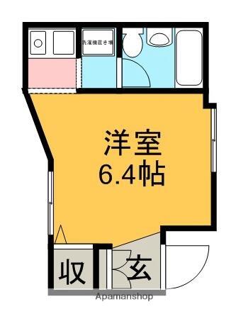 セリエＡ 105｜福島県会津若松市八角町(賃貸アパート1K・1階・17.46㎡)の写真 その2