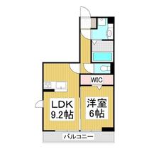 コンフォーティア中洲Ⅱ　Ａ棟  ｜ 長野県諏訪市大字中洲（賃貸マンション1LDK・3階・40.35㎡） その2